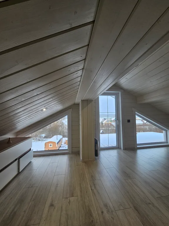 Дом из натурального бруса у горнолыжных центров