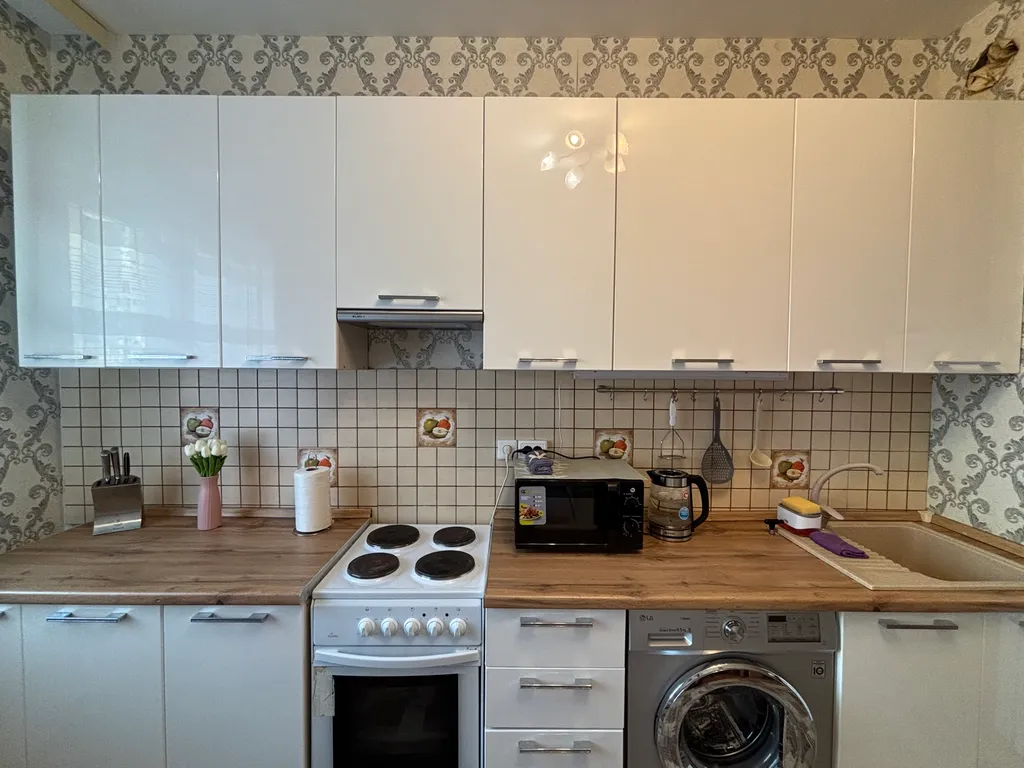 Уютная квартира с большой кухней