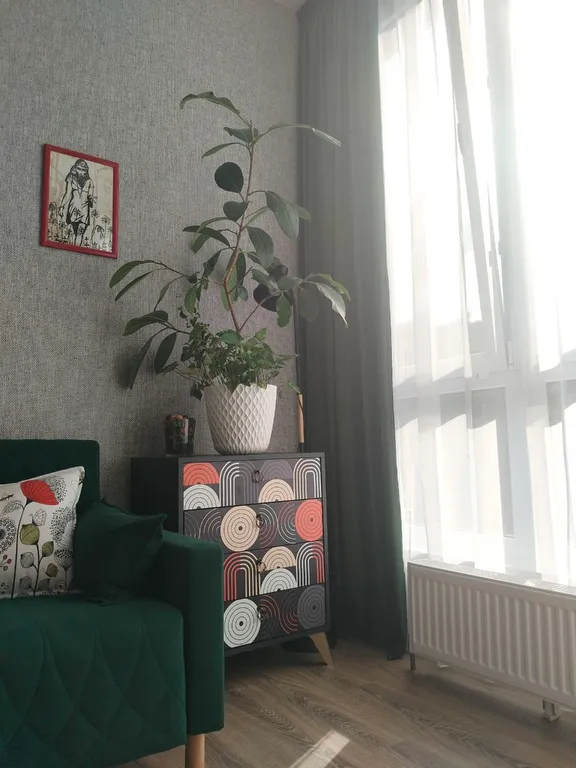 Уютная Арт студия в стиле Лондона 60 годов На границе Нацпарка