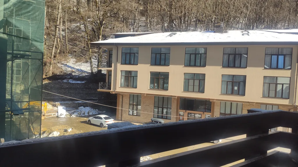 Двухместный апартамент стандарт с мини-кухней и балконом