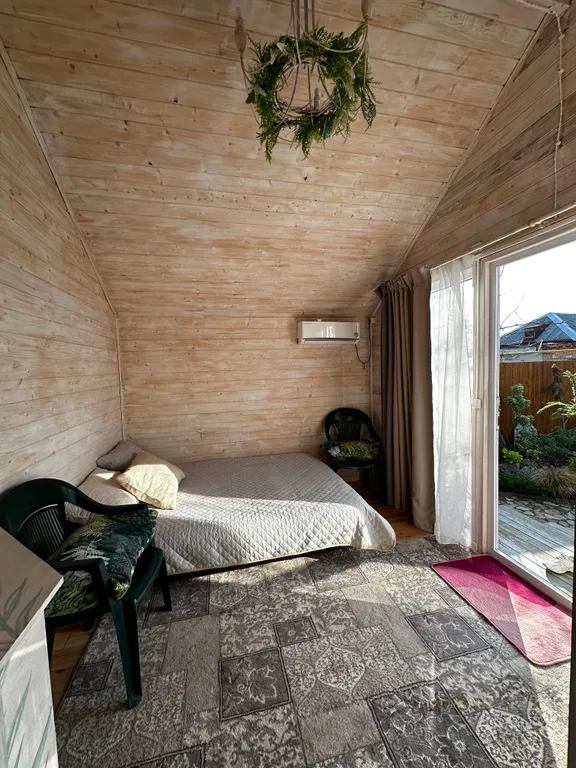 Домик с мини-садом