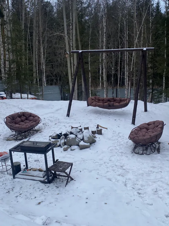 Уютный дом с баней, с панорамным видом на гору Ежовая