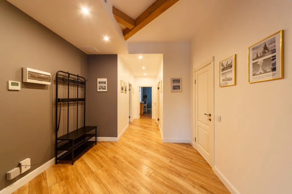 Просторные апартаменты oasis в центре города с сауной и красивым видом