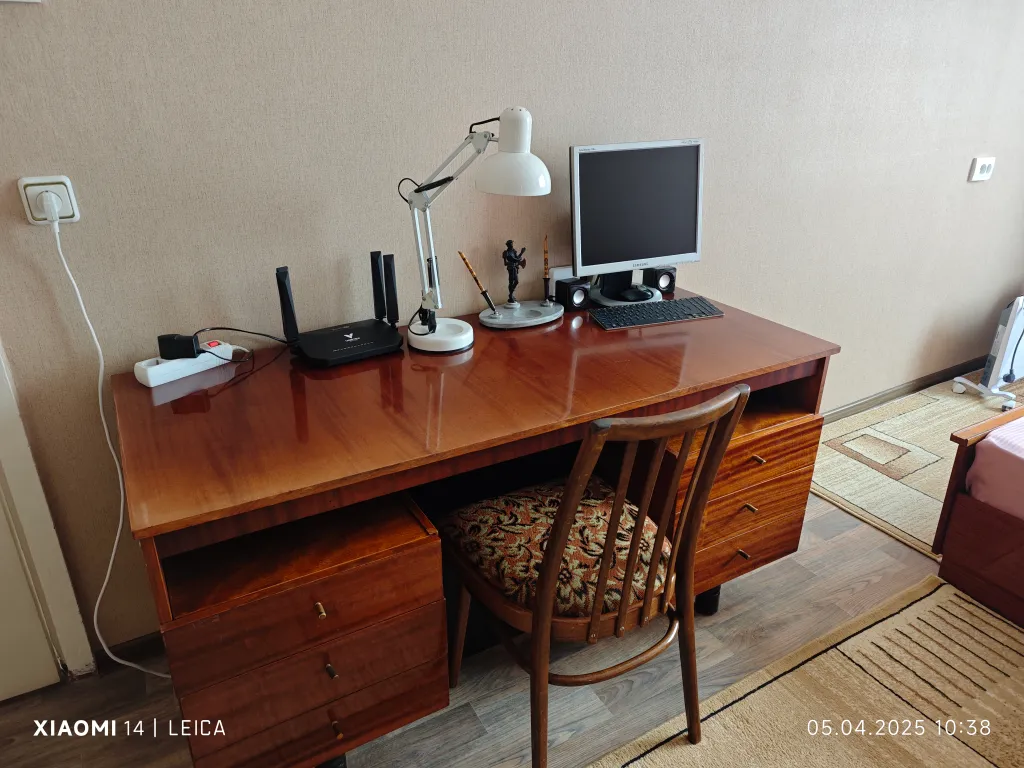 Уютная квартира с ретро обстановкой