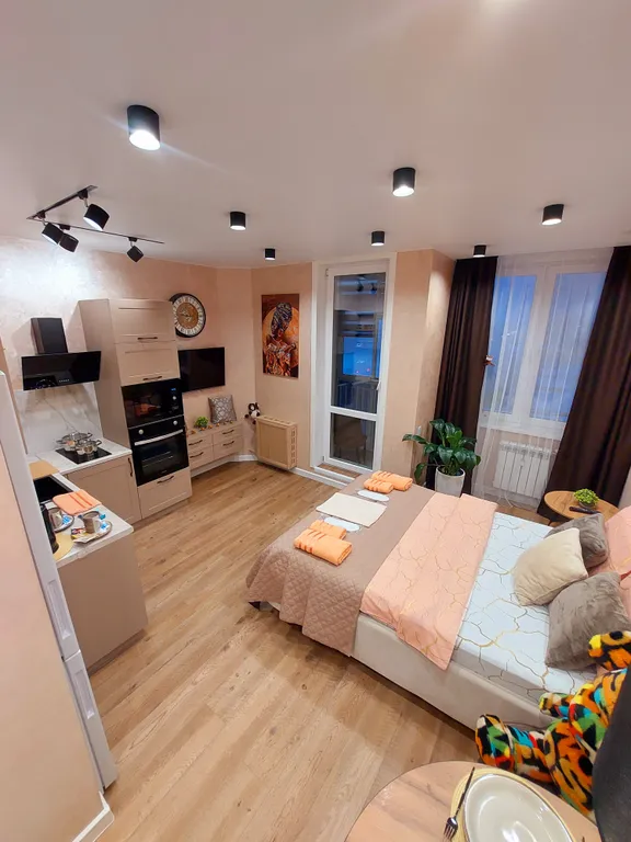 Уютная студия ждет своих гостей