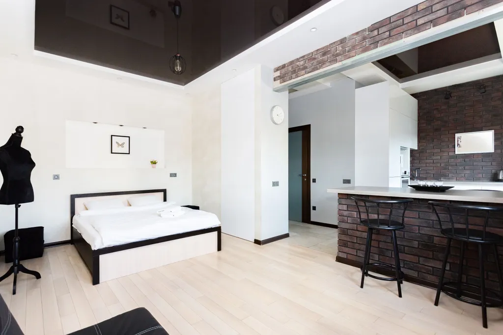 Апартаменты в центре Минска с видом на проспект Независимости