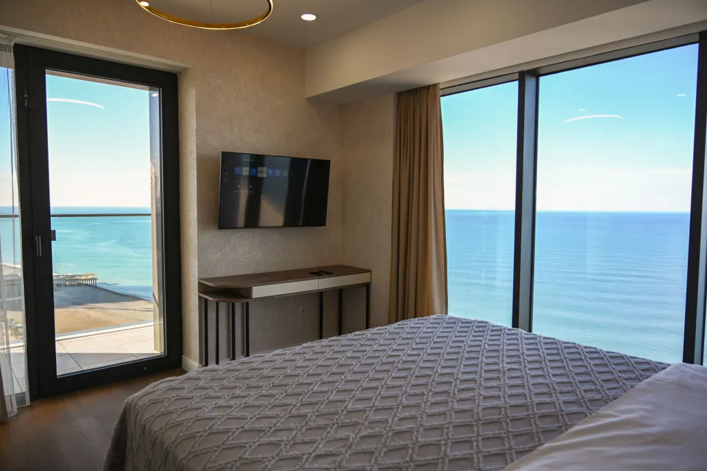 Люкс-апартаменты 1+1 | 0 линия, прогуливайтесь по набережной или парку