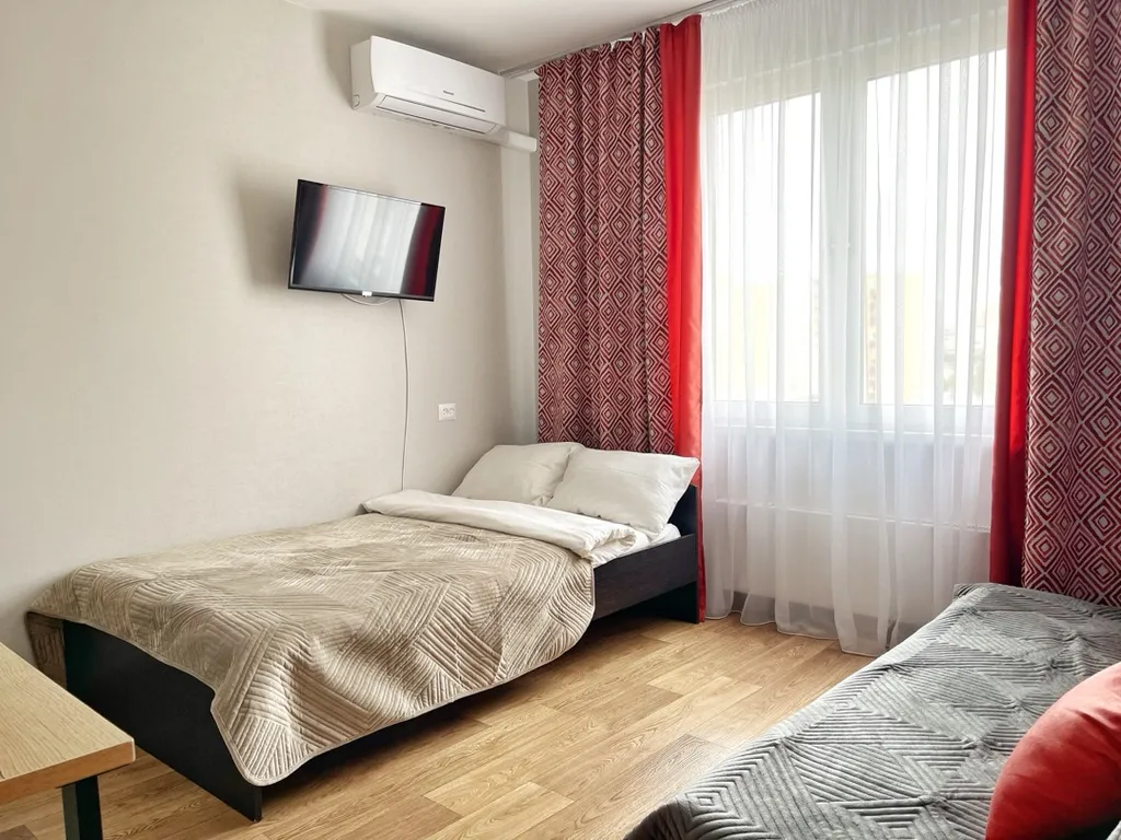 Уютная квартира-студия в современном ЖК Бурнаковский