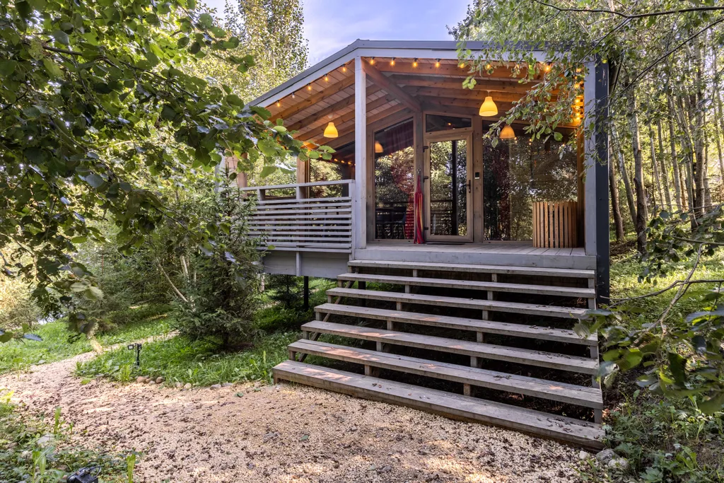 Дом в скандинавском стиле у озера Кипень на 6 гостей