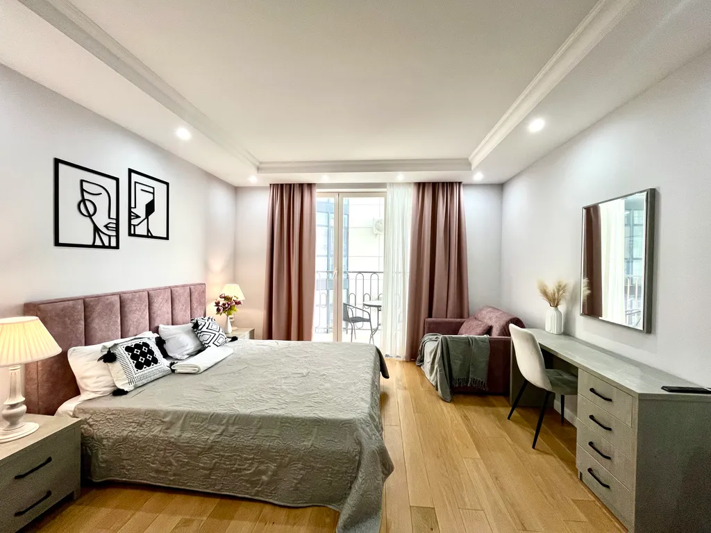 Квартира Квартира Студия на первой линии у моря, Резиденция Граф Толстой — Анапа