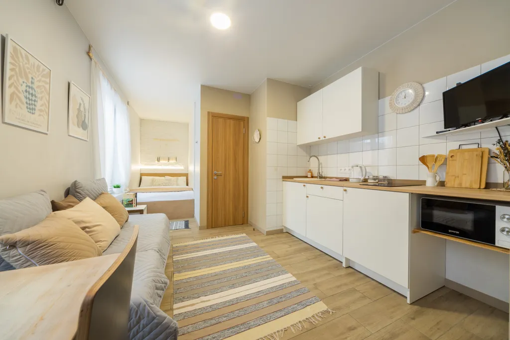 Квартира Квартира Атмосферная студия рядом с автовокзалом — Красноярск