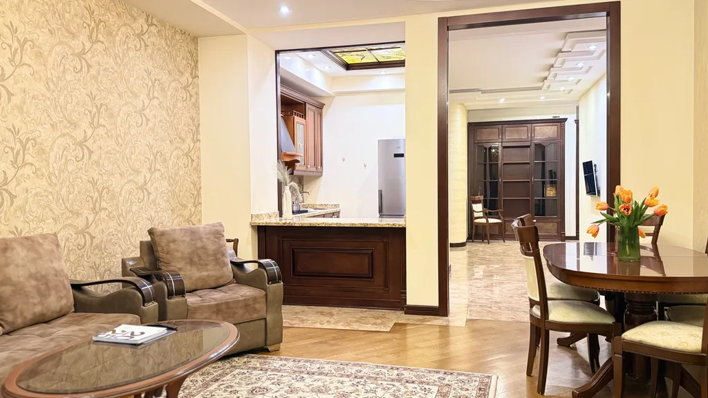 Семейные апартаменты с 2 спальнями и с 2 санузлами в центре