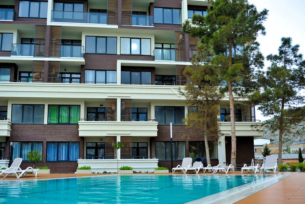 Апартаменты - студия на берегу моря