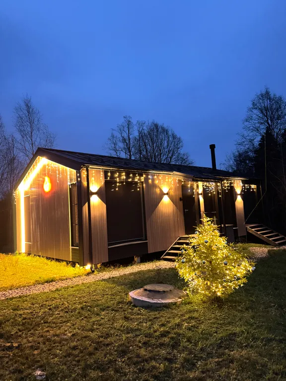 Коттедж Дом Огонёк для 4 гостей с видом на лес — аренда посуточно в Клин