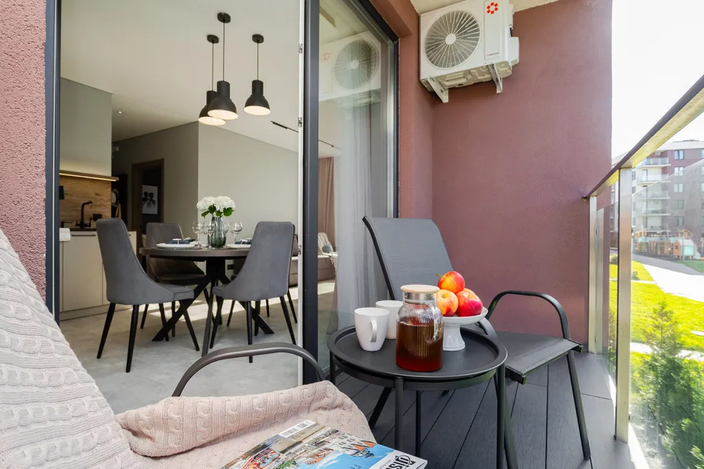 Апартаменты в окружении зелени и сосен