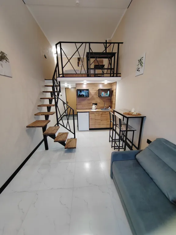 Семейная двухуровневая студия