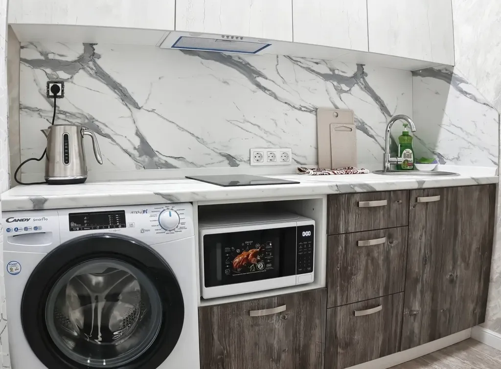 Двухкомнатная квартира с двумя кроватями