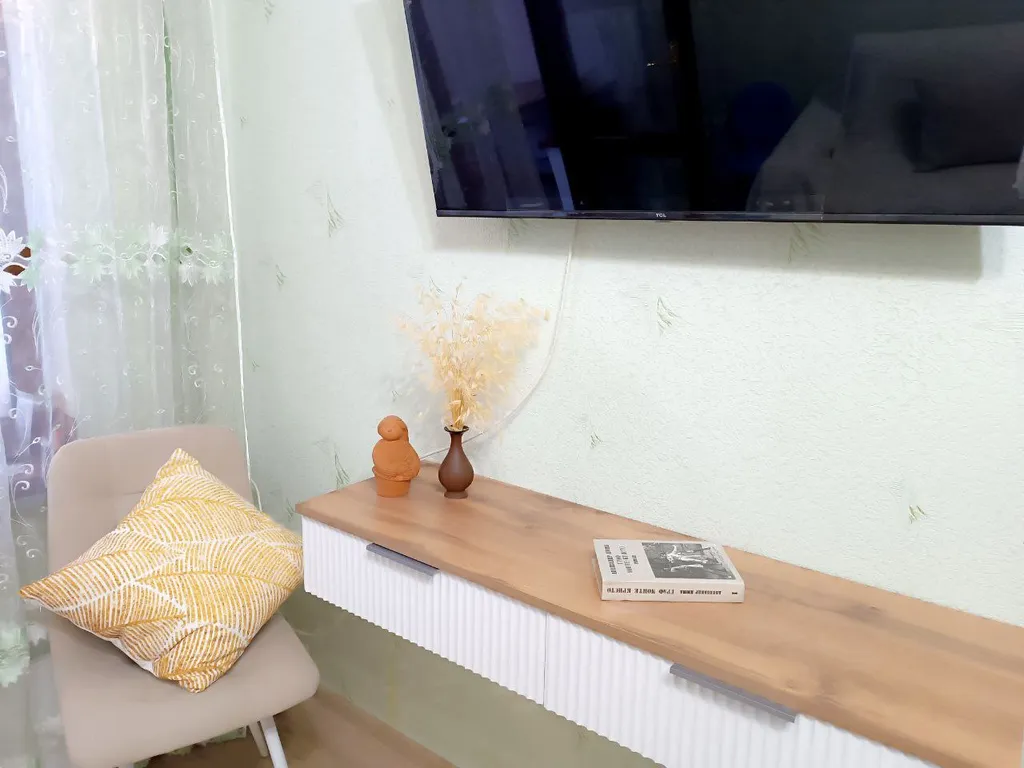 Просторная двухкомнатная квартира для семьи