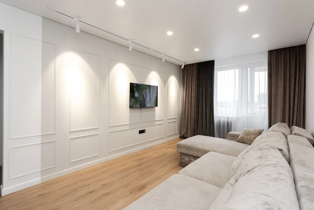 Уютная квартира с двумя балконами в центре рядом с Островом Канта