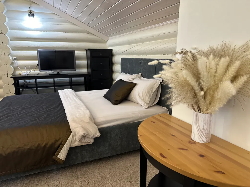 Дом 180m2 — чан, теплый бассейн, Wi-Fi