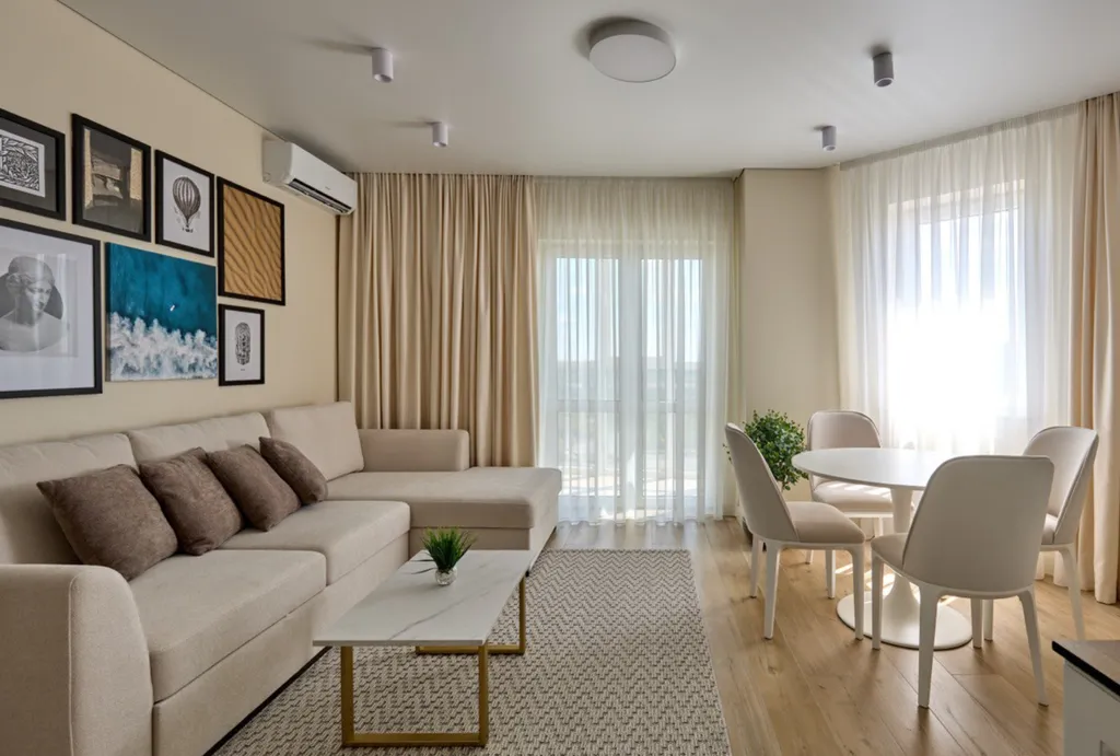 Шикарная квартира с видом на город