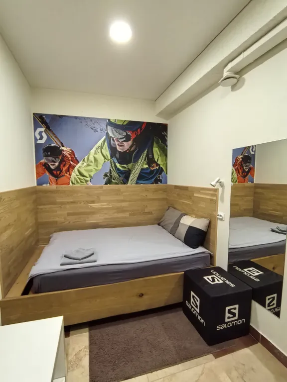 Апартаменты райдера с видом на горы