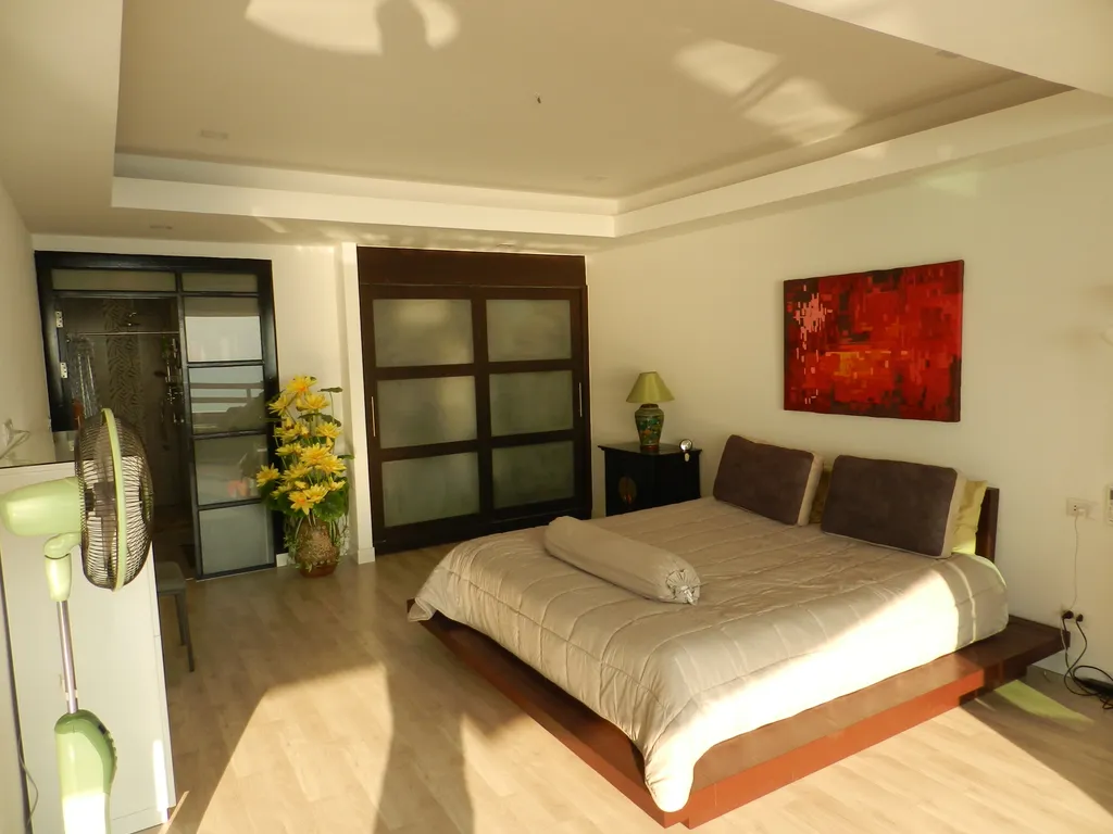 Апартаменты с 1 спальней и гостиной фронтальный вид на море