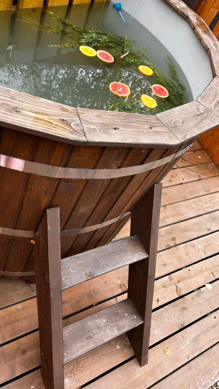 Уютный дом, горячая купель Фурако и баня на дровах до 4 гостей