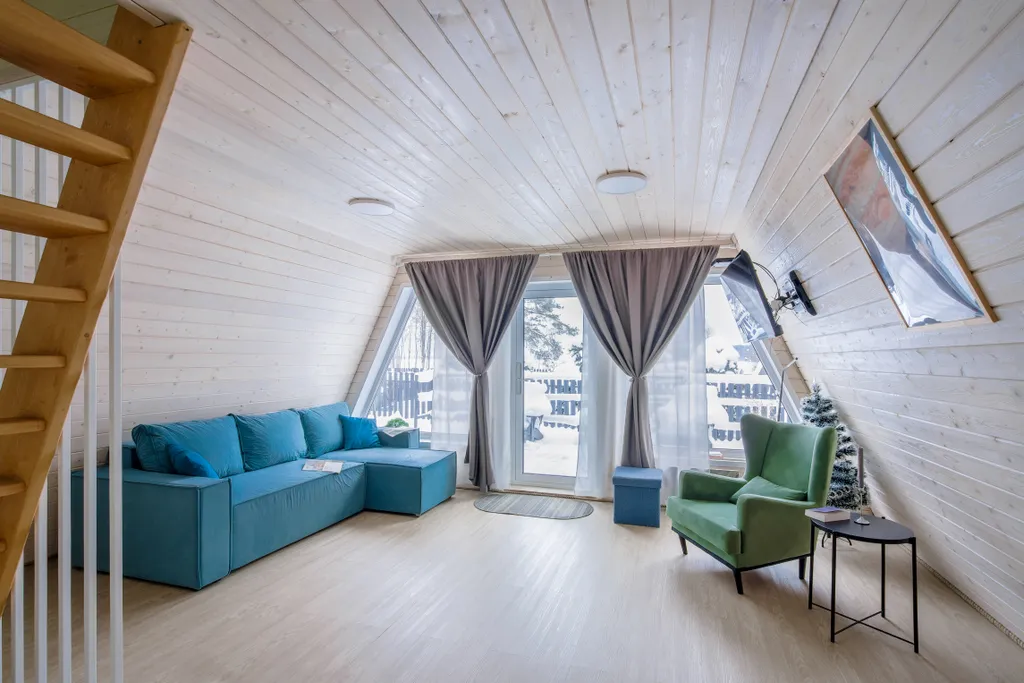 Коттедж Дом Eco на Красном озере — Коробицыно