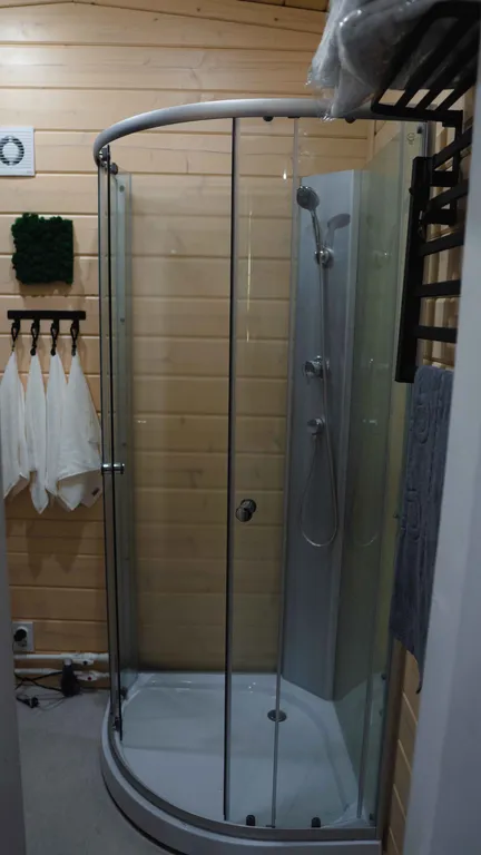 Уютный дом в лесу с панорамой и СПА комплексом