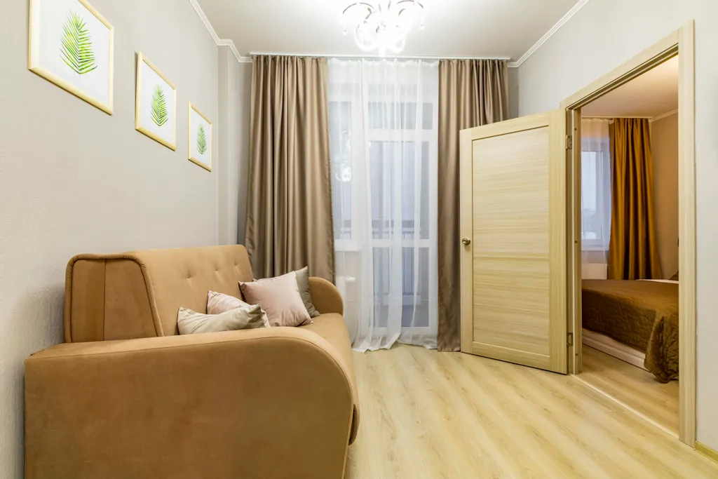 Евродвушка у метро Чкаловская для 4х гостей