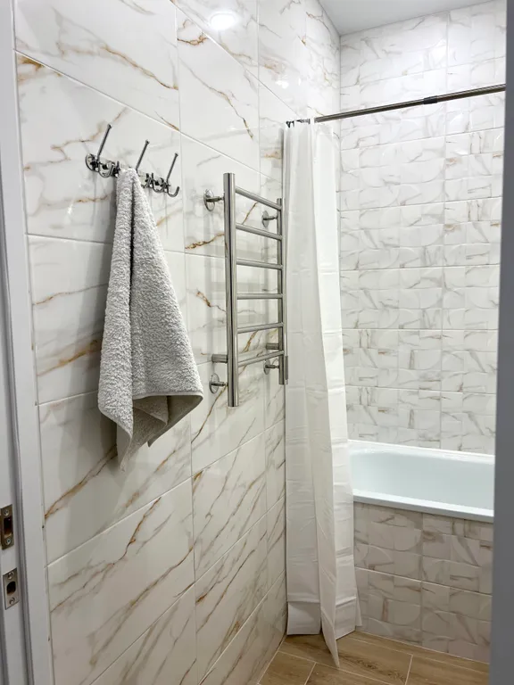 уютная квартира в новом доме.