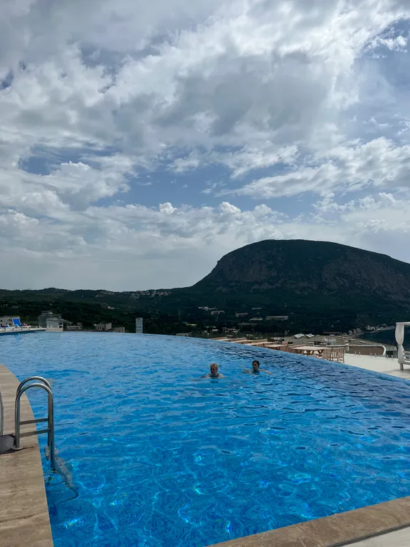 Квартира с прекрасным видом на море и скалы Адалары