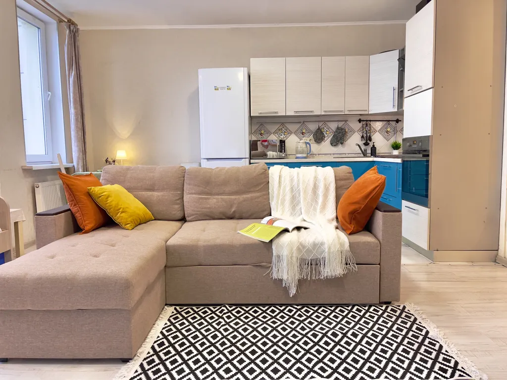 Cтильная евро-2-комнатная квартира