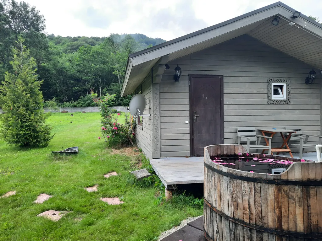 Стильный и просторный дом атмосфера в стиле лофт с баней, бассейном