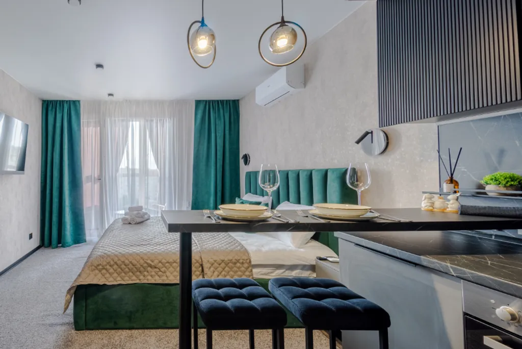 Уютная студия на Баженова