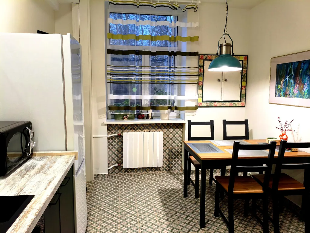 Просторная квартира в центре у озера