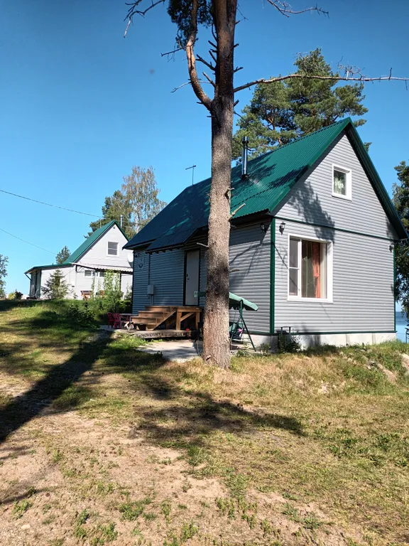 Дом на Сямозере у пляжа