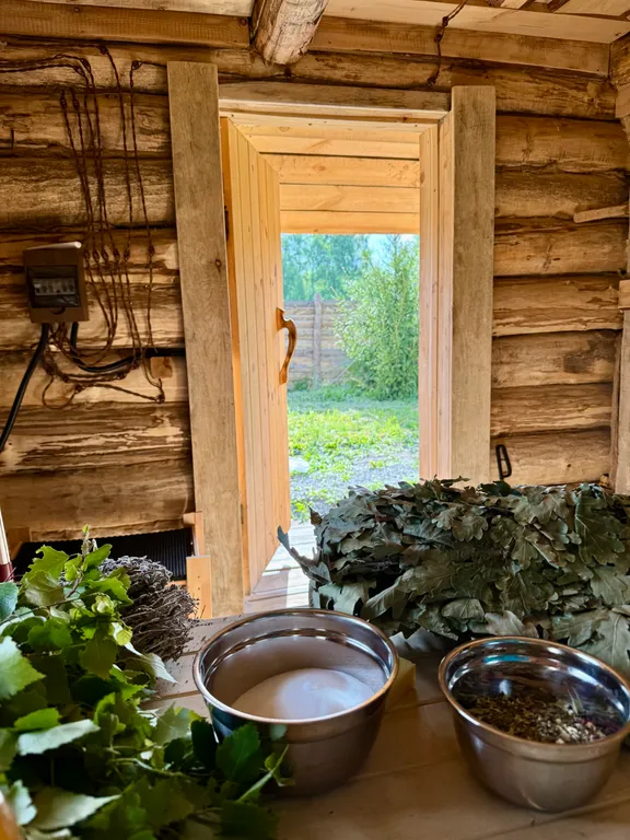 Уютный дом в лесу