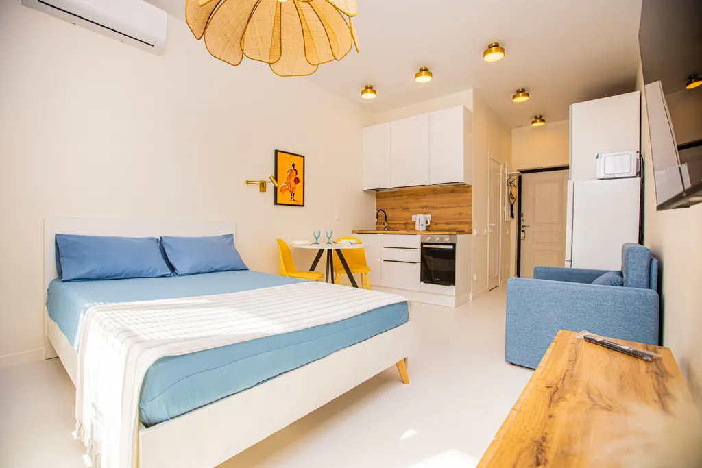 Квартира Квартира Стильная новая студия в Курортном городке — Адлер