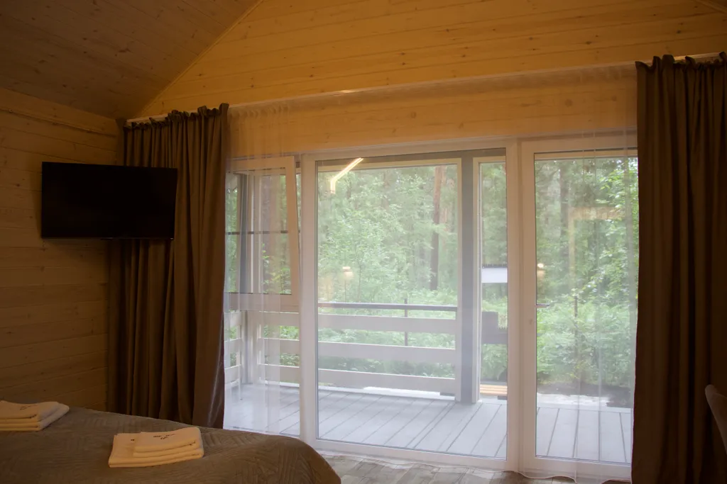 Двухместный летний дом, Однокомнатный Шале в лесу