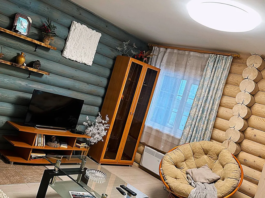 Коттедж Теремок с сибирским банным чаном на новой Риге — Истра