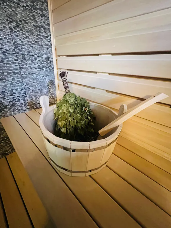 Уютный домик с баней