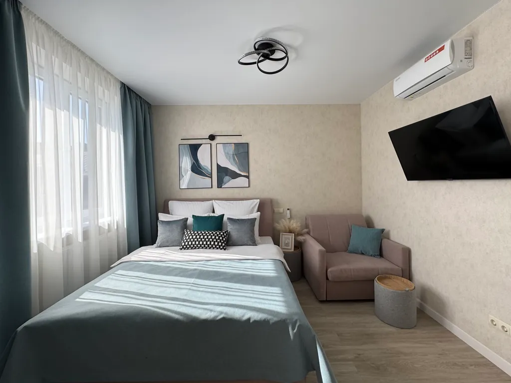 Квартира Квартира Apart-Deluxe Легенды моря: 1к.кв. в ЖК "Рыбное" у моря — Пионерский