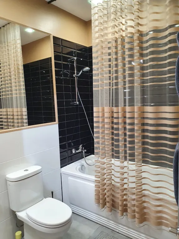 Квартира студия с оригинальным дизайнерским ремонтом