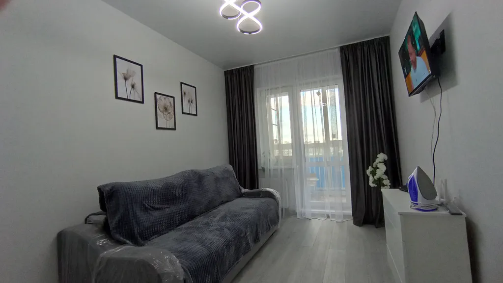 Квартира Уютная квартира с прекрасным видом на ночной мост — Красноярск