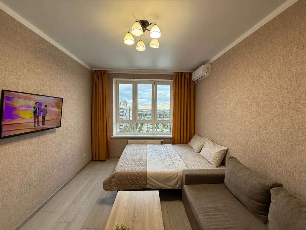 Квартира Квартира Вид на парк Облаков. 5минут пешком до новой локации. Заселение 24/7 — Краснодар