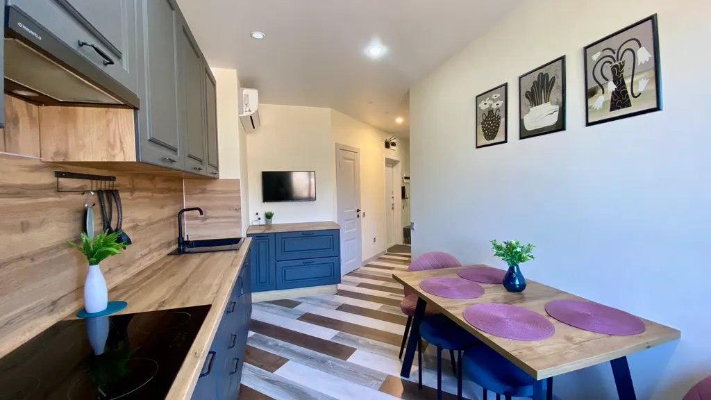 Квартира Квартира с видом на море для большой семьи — Адлер