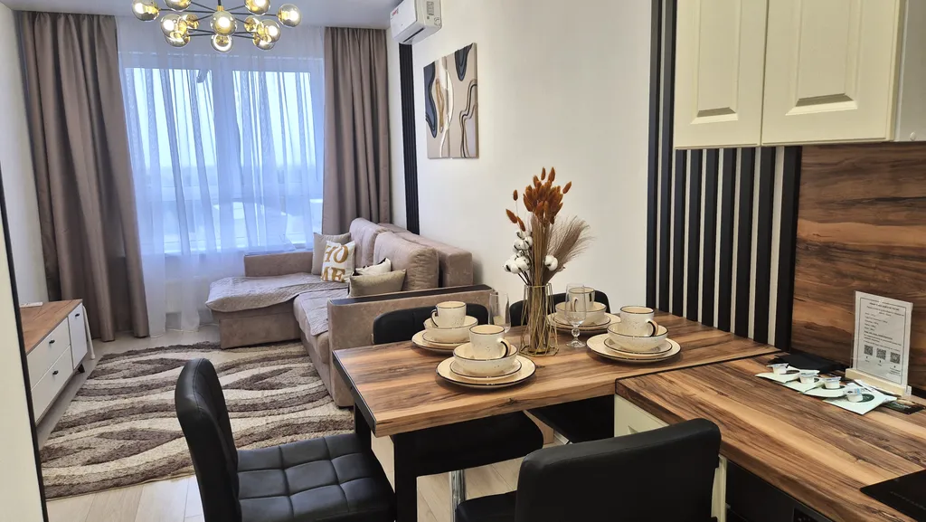 2-комнатная большая шикарная квартира