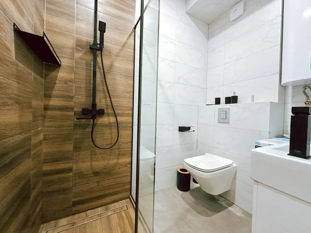 Однокомнатная квартира с видом на город